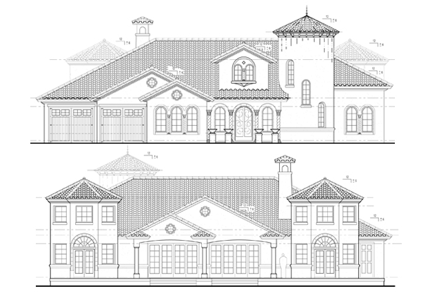 House Elevation Drafting